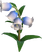Bellbutton Flower - Blue and White Ombre.png