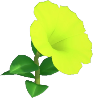 Petunia Flower - Lime.png