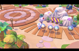 A player collecting Bubbles. (Screenshot from Sunblink Video Trailer)