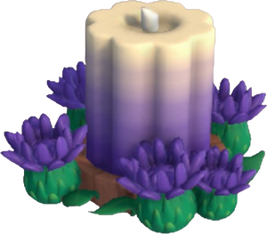 Thistle Flower Candle - Violet.png