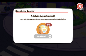 Rainbow Tower upgrade.