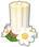Tall Penstemum Candle (icon)