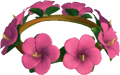 Hot Pink Hibiscus Flower Crown