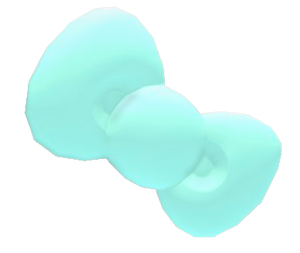 Hello Kitty Style Bow - Solid Cloud.png