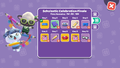 Scholastic Celebration Finale rewards calendar