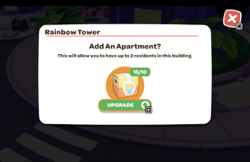 Rainbow Tower upgrade.