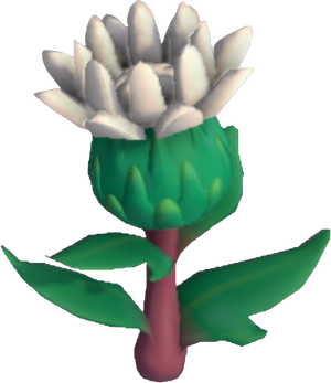 Thistle Flower - White.png