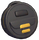 Black Round Backpack.png