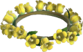 Yellow Bellbutton Flower Crown