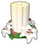 Tall Dandelily Candle (icon)